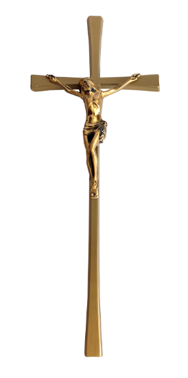 Krížik romano s korpusom, bronz