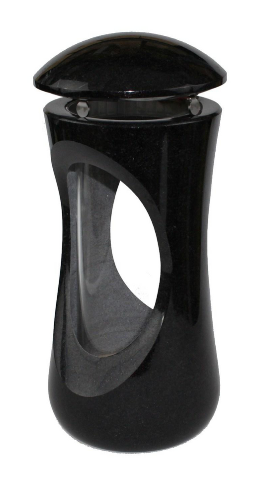 Lampáš žula Premium black