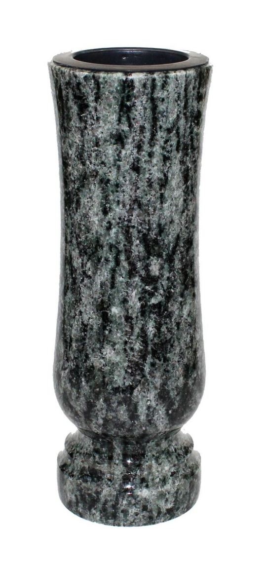 Váza žula Olive green